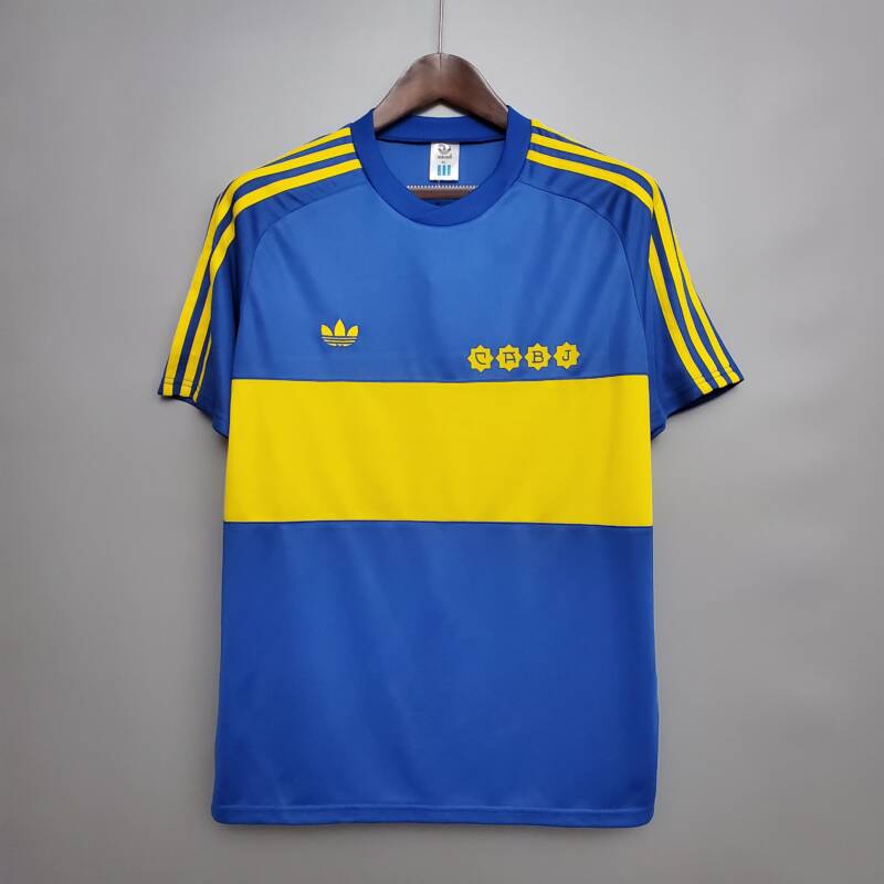 Camiseta de Boca Juniors. Temporada 1981 90minutos