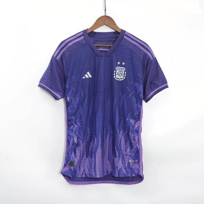 Camiseta de Argentina. Qatar 2022 (versión jugador) 90minutos