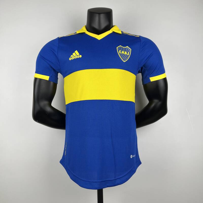 Camiseta de Boca Juniors. Temporada 22-23 (Versión jugador) 90minutos