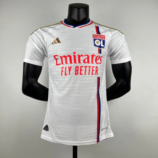 Camiseta del Olympique de Lyon. Temporada 2023/24 (versión jugador) 90minutos