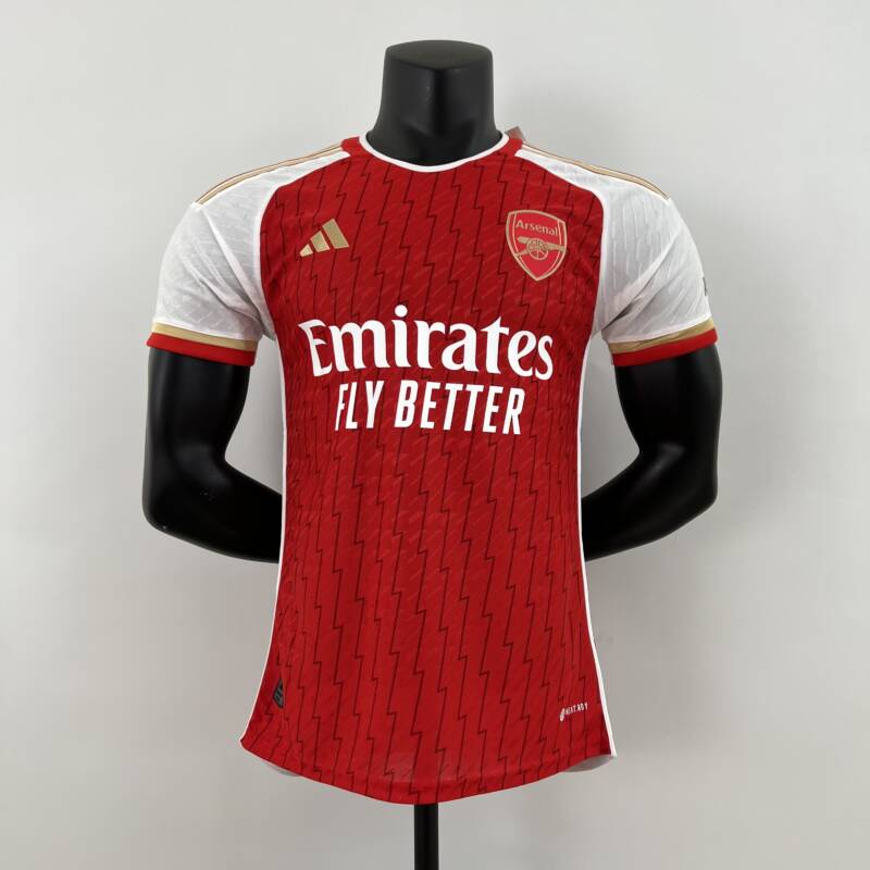 Camiseta del Arsenal. Temporada 23-24 (versión jugador) 90minutos